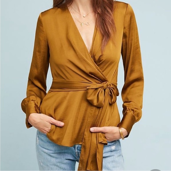 Anthropologie Tops - NWT Moulinette Soeurs Anthropologie Wrap Top